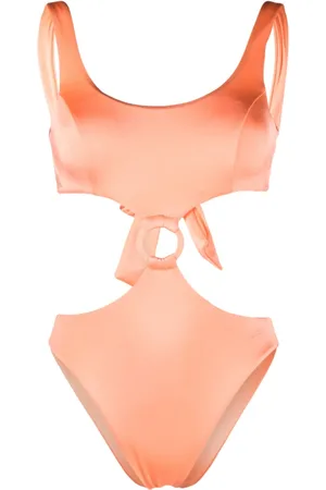 Noire Swimwear Maillot de bain à découpes