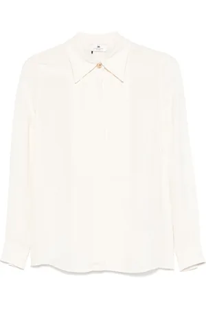 Elisabetta Franchi Chemise à détail de nœud
