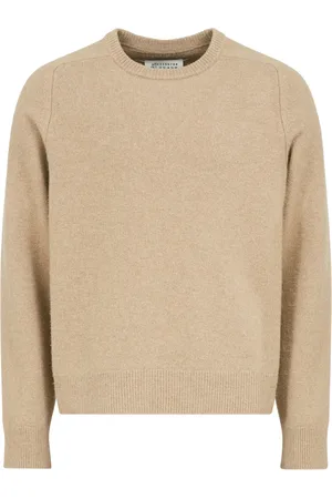 Maison Margiela Pull en laine à col rond