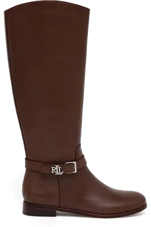 Ralph Lauren Bottes Brooke en cuir