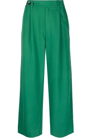 Proenza Schouler Pantalon de tailleur Drapey Suiting à coupe ample