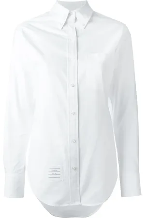 Thom Browne Chemise à ourlet incurvé