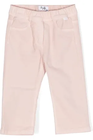 Il gufo Pantalon en velours à coupe droite