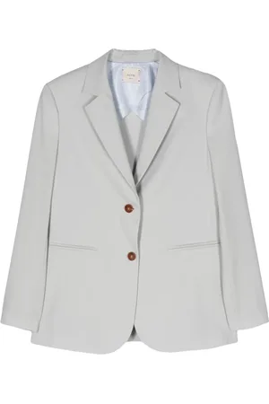 ALYSI Blazer à revers crantés