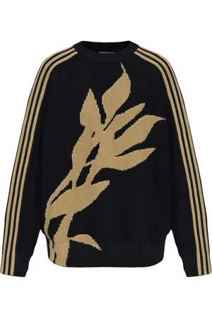 adidas Pull à fleurs brodées