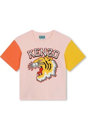 Kenzo T-shirt en coton biologique à logo imprimé