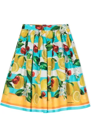 Dolce & Gabbana Jupe imprimée à design plissé