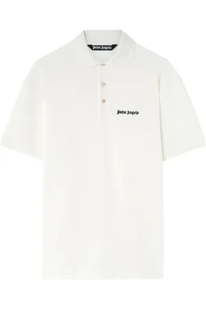 Palm Angels Polo en coton à logo imprimé
