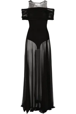 Atu Body Couture Robe longue à col rond