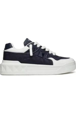 VALENTINO GARAVANI Baskets One Stud XL Toile Iconographe