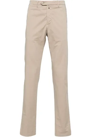 Kiton Pantalon en coton à coupe slim