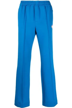 Casablanca Pantalon de jogging à logo brodé