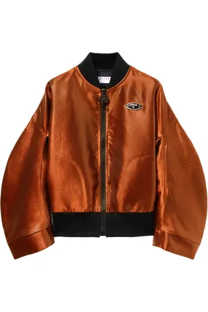 Puccini Veste bomber à plaque logo