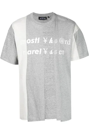 MOSTLY HEARD RARELY SEEN T-shirt à logo Spliced imprimé