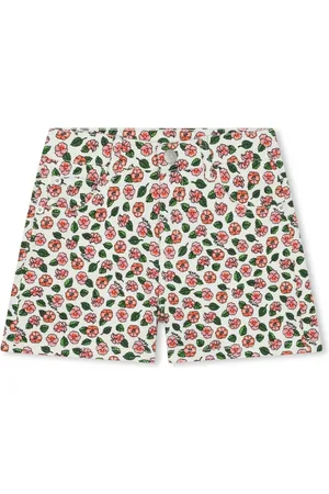 Kenzo Short en coton à fleurs
