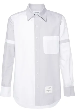 Thom Browne Chemise bicolore à brassards ajustables