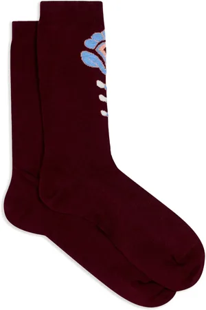 Etro Chaussettes à motif en jacquard