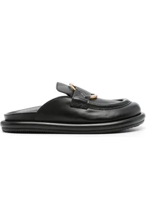 Moncler Mules Bell en cuir