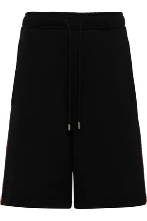 Lanvin Short à motif zig-zag brodé