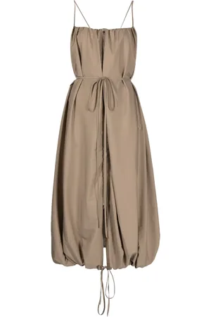 GOEN.J Robe bouffante à fermeture zippée