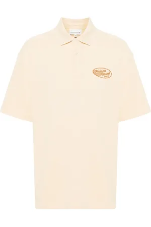Maison Kitsuné Polo en coton à logo brodé