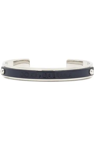 Dolce & Gabbana Ceinture bicolore à logo embossé