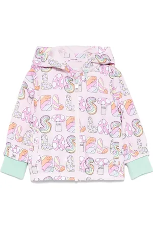 Stella McCartney Veste à logo imprimé