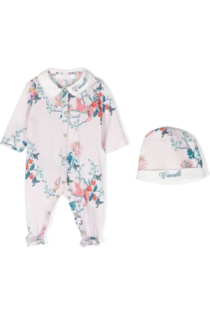 Roberto Cavalli Trousseau de naissance à fleurs