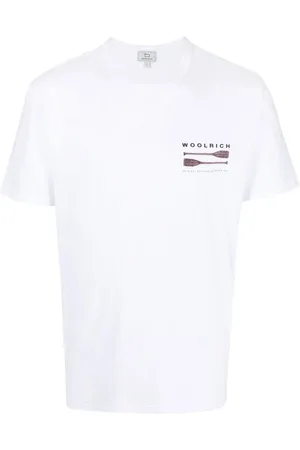 Woolrich T-shirt en coton à logo imprimé