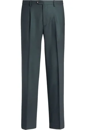 Etro Pantalon de costume en laine