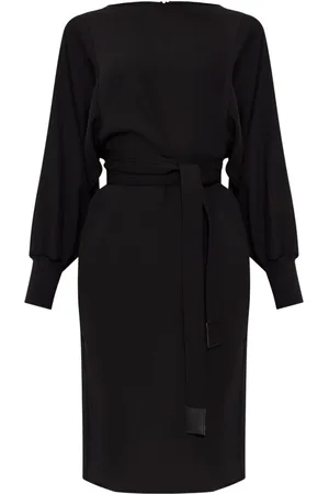 Emporio Armani Robe à taille ceinturée