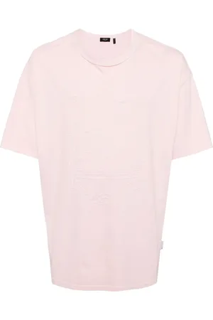 FIVE CM T-shirt en coton à broderies