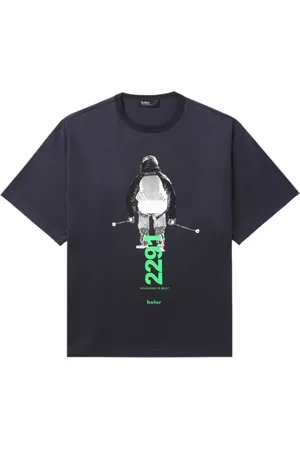 Kolor T-shirt en coton à imprimé graphique