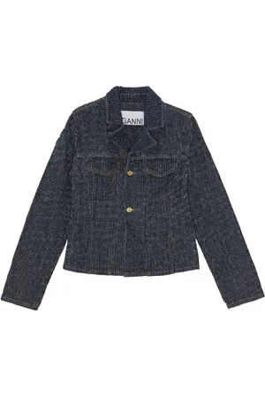 Ganni Blazer cintré en jean