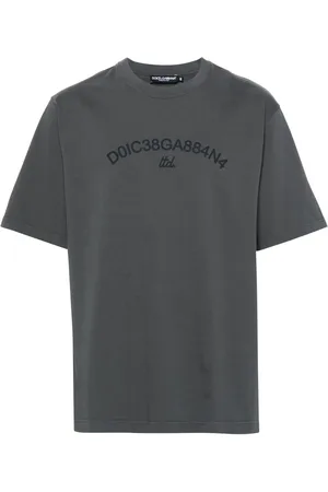 Dolce & Gabbana T-shirt en coton à logo appliqué
