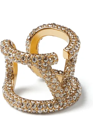 VALENTINO GARAVANI Bague VLogo Signature sertie de cristaux