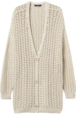 Twin-Set Cardigan long en maille ajourée