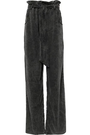 Marant Etoile Pantalon Priana en chambray