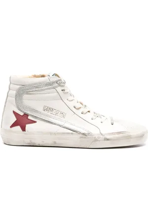 Golden Goose Baskets lacées à patch étoile