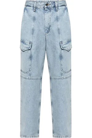 RAG&BONE Jean droit à empiècements patchwork