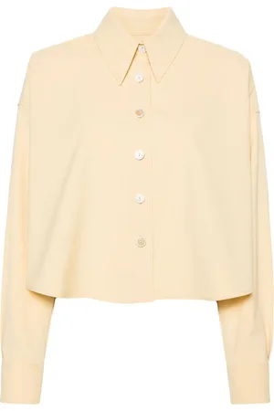 Fabiana Filippi Chemise crop à boutonnière