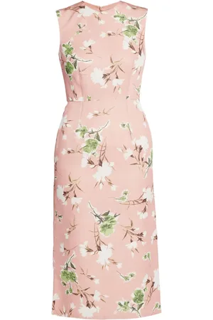 Erdem Robe mi-longue à fleurs