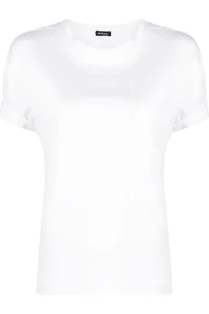 Kiton T-shirt en coton à poche poitrine