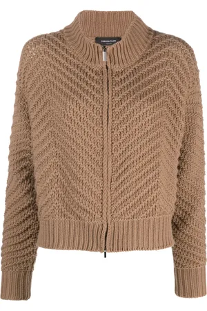Fabiana Filippi Cardigan en cachemire à fermeture zippée