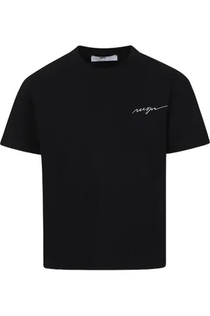 Msgm T-shirt en coton à logo imprimé