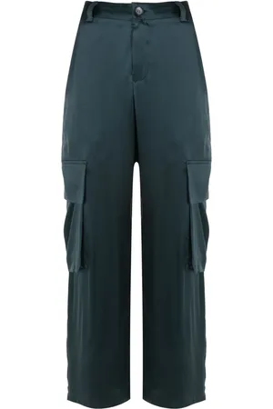 Uma Raquel Davidowicz Pantalon droit à poches cargo