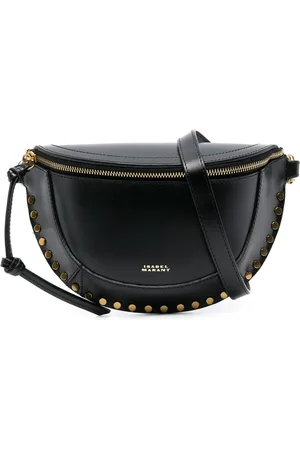 Isabel Marant Sac banane en cuir à logo imprimé