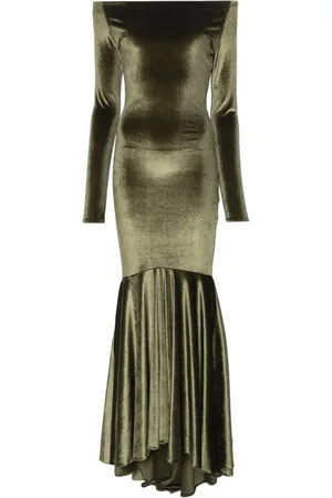 Atu Body Couture Robe longue à épaules dénudées