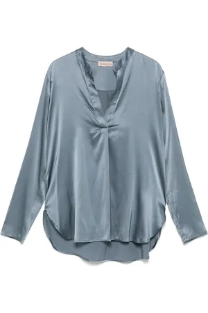 BLANCA Blouse à lien de resserrage