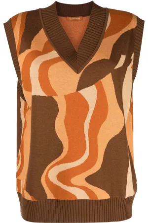 REJINA PYO Débardeur Frida en maille intarsia